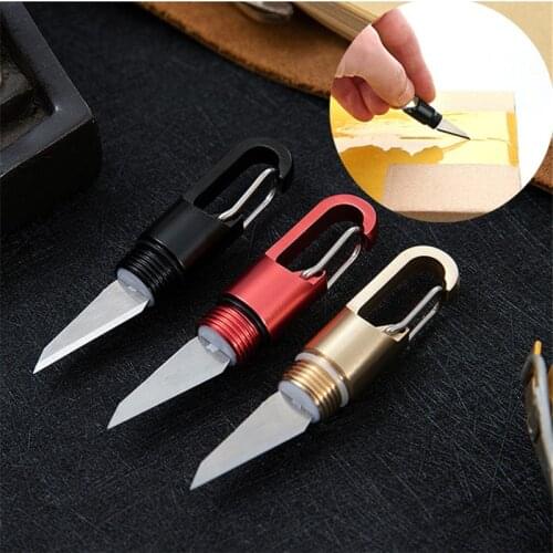 Portable Brass Cutting Tool EDC Mini Tool Key Ring Pendant Multi-Function Capsule Cutter Tiny Cutting Tools For Outdoor