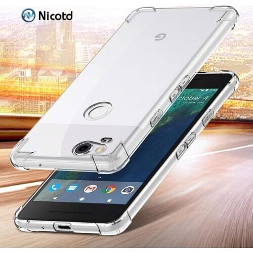 Transparent Case For Google Pixel 2 XL 5 4A 5G Soft TPU Silicone Clear Back Coque Case Cover For Google Pixel 3XL 3axl 3a 3 2 4