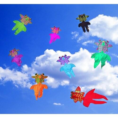 Ripstop single line kite rainbow sport rainbow fish kites for sale koi carp weather vane fun factory koinobori big kite flying