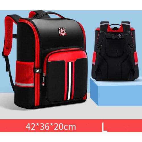 2021 new hot Children Big Space Backpack Waterproof Nylon School Bag For Teenage Boys Girls 2 Size Orthopedic School Backpacks