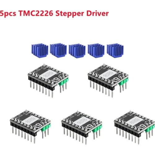 MKS TMC2226 stepper driver TMC 2226 Stepstick engine stepping controller 3d printer parts CNC shield step drivers module