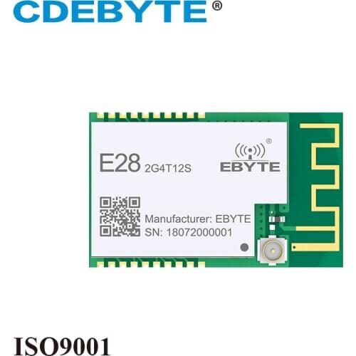 2.4GHz LoRa FLRC GFSK UART Wireless SMD module 3km 12.5dBm E28-2G4T12S CDEBYTE UART module based on SEMTECH SX1280