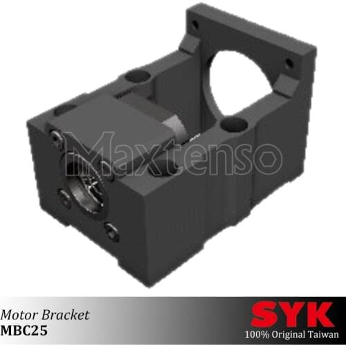 SYK Professional Motor Bracket Support Unit for ball screw housing MBC25 stepper servo motor with BK25/BF25 and Coupler cnc