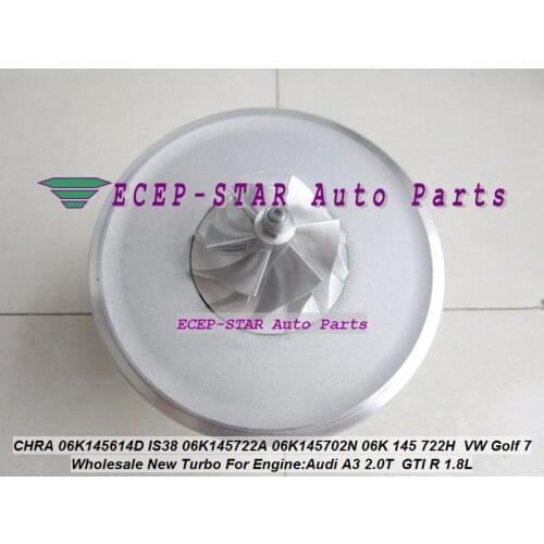 Turbo Cartridge CHRA 06K145722H 06K145614D IS38 06K145722A 06K145702N 06K 145 722H For Audi A3 2.0T For VW Golf 7 GTI R 1.8L
