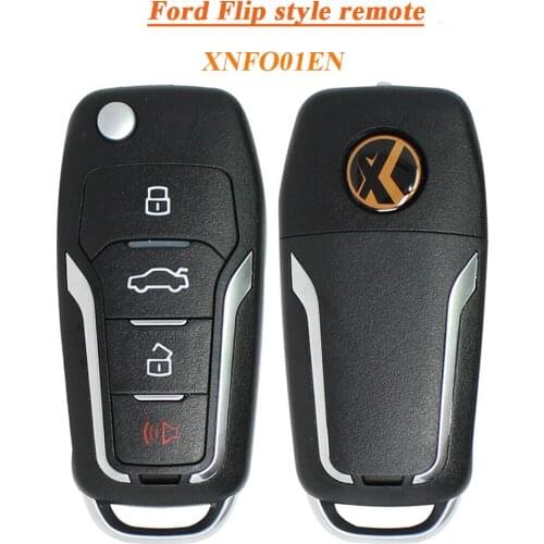 3/5/10 Xhorse Universal Wireless Flip Remote Ford Style Condor 4 Buttons XNFO01EN