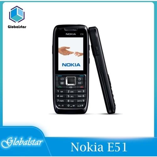 Nokia E51 Refurbished Original Unlocked Nokia E51 Mobile Phones with Bluetooth JAVA WIFI Unlock Cell Phone Refurbished