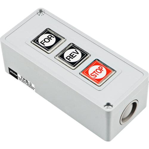 Three Button Switch Open Stop Station Exit Push Button for Gate Motor Opener Boom Barrier Gate