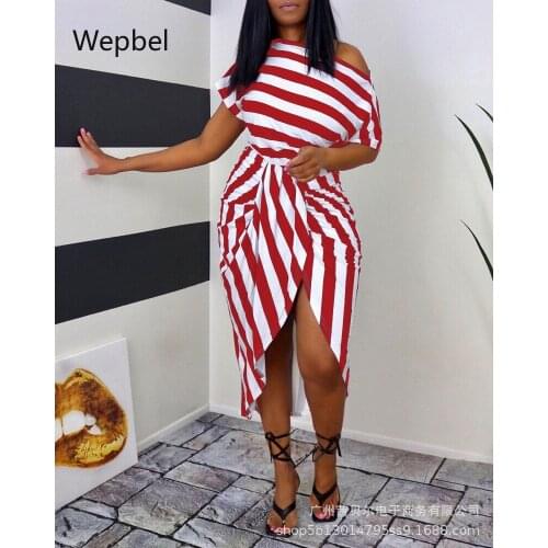 Летние платья в полоску Wepbel China At AliExpress