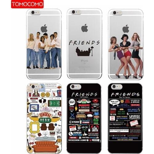 Friends TV Show Funny Central Perk Park Soft Phone Case Cover Coque For iPhone 12 11 Pro 7Plus 7 6 6S 6Plus 8 8plus X XS Max