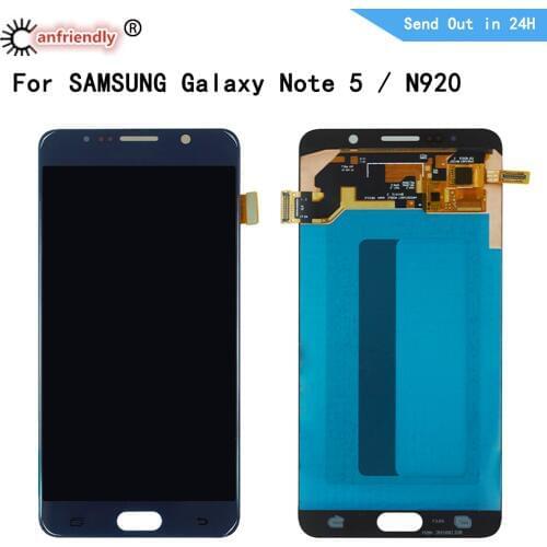 LCD For SAMSUNG Galaxy Note 5 Note5 N920A N9200 SM-N920 N920C LCD display Screen Touch panel Digitizer Assembly