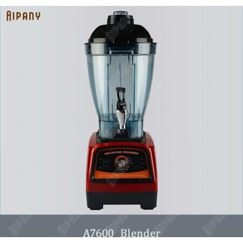 A7600 commercial kitchen smoothies blender 3.3HP 2800W BPA free food mixer 6L professional liquidiser Japan blade food processor