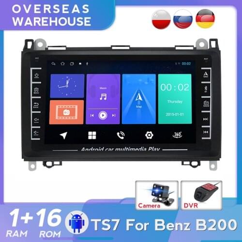 HD 1280*720 Android Car Radio For Mercedes Benz B200 Sprinter W906 W639 AB Class W169 W245 Viano Vito VIDEO GPS Navigation 2 Din
