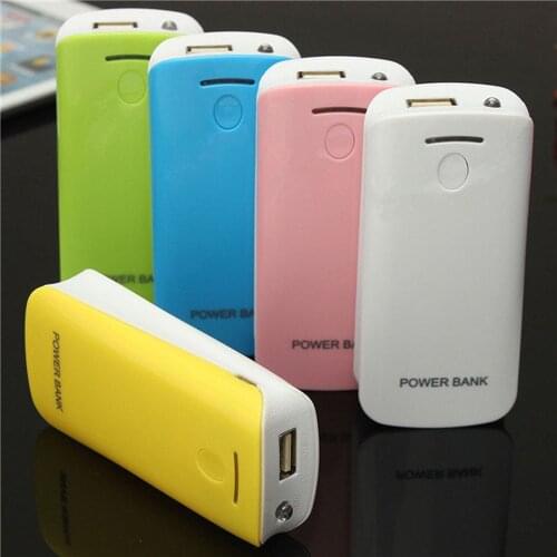 DIY Power Bank Case DIY 2*18650 Battery Power Bank Charger Box For iPhone Smartphone Without Battery 18Oct18