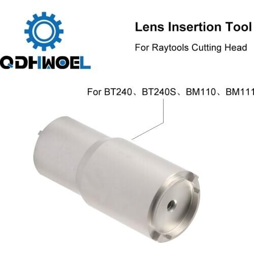 Lens Insertion Tool D30 for Focusing Collimating Lens on 1064nm BT210 BT240S Fiber Laser Cutting Machine