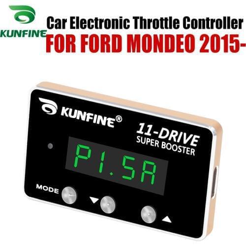 KUNFINE Car Electronic Throttle Controller Racing Accelerator Potent Booster For FORD MONDEO 2015-After Tuning Parts