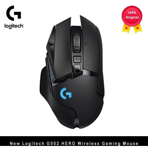 Logitech G502 HERO LIGHTSPEED Wireless Gaming Mouse Wireless 2.4GHz HERO 16000DPI RGB Suitable For E-Sports Gamers Mouse