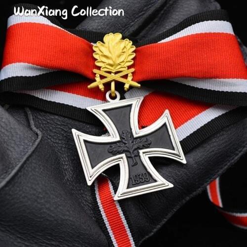 Germany 1939 Iron Cross 2nd Class The Franco-Prussian War 1813 Iron Cross EK2 Prussia Military Medal with oak leaf