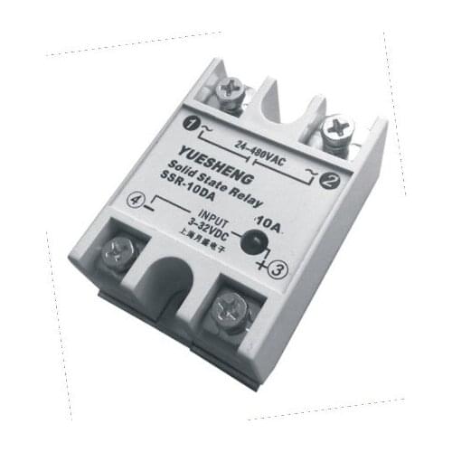Single-phase AC Solid-state Relay DC Control AC SSR-60DA, Single-phase 60A