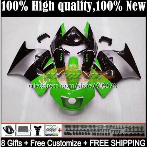 OEM Bodys For SUZUKI RGV250 RGVT RGV 250 SAPC VJ21 18CL.155 RGVT-250 VJ 21 RGVT250 88 89 RGV-250 1988 1989 Fairing silver green