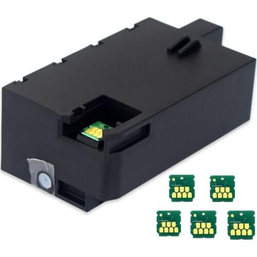 T3661 Maintenance Tank And Chip For Epson XP 6000 6001 6005 6100 6105 8500 XP-8600 XP-8605 XP-970 XP-15000 XP-15010 5080 S5010