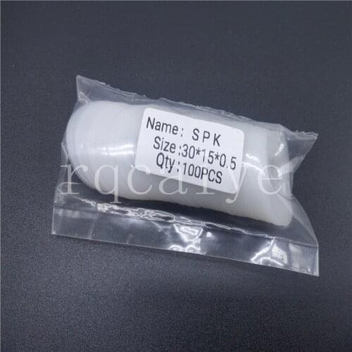 200 pcs 30x15x0.5mm Rubber Sucker Disc For Offset Printing Machines