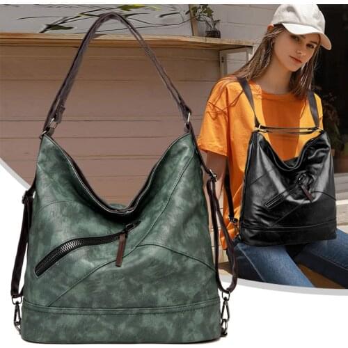 Luxury Handbag Woman Bags Designer Brand Female Leather Shoulder Bag Multifunction Crossbody Bags for Women Vintage Tote Sac New