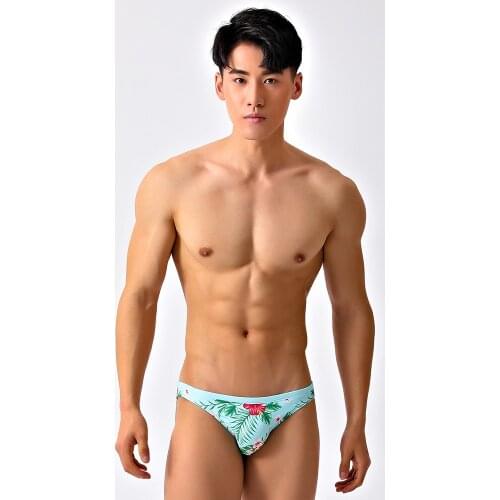 SD467 sexy tight low waist men swimwear 2021 new men beach shorts pool swim briefs bikinis sports men swimsuits small size