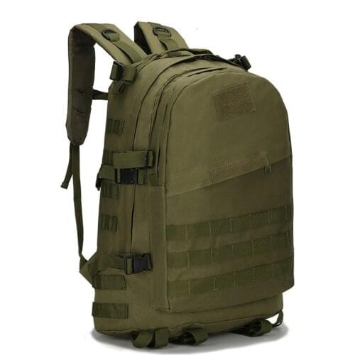 40L Large Capacity Camo Multi Outdoor Sports 3D Backpack Tactical Military Climbing Mountaineering Molle Bag