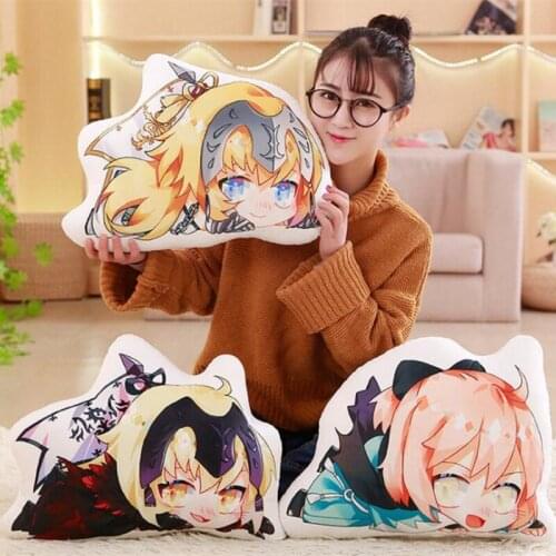 Anime Fate Grand Order Cartoon Stuffed Dolls FATEGO Cushion Pillow Toys Gift