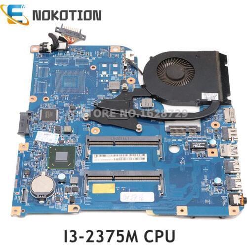 NOKOTION For Acer aspire V5-571 laptop motherboard Touch Screen NBM4911009 NB.M4911.009 48.4TU05.04M I3-2375M CPU