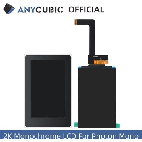 ANYCUBIC 6 inch 2K Monochrome LCD Screen For Photon Mono 3D Printer 2K Lcd Screen