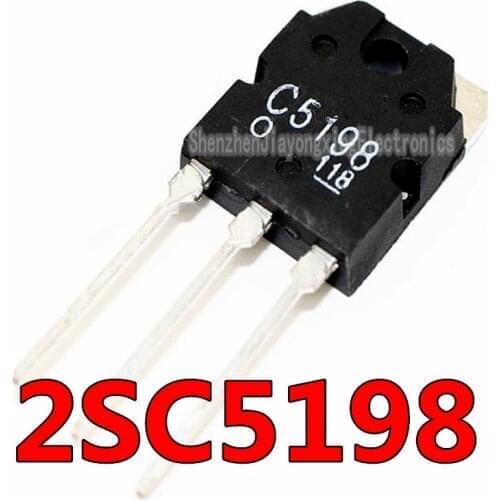 4PCS 2pairs 2SC5198 2SA1941 TO3P (2PCS A1941 + 2PCS C5198) TO-3P Transistor original authentic