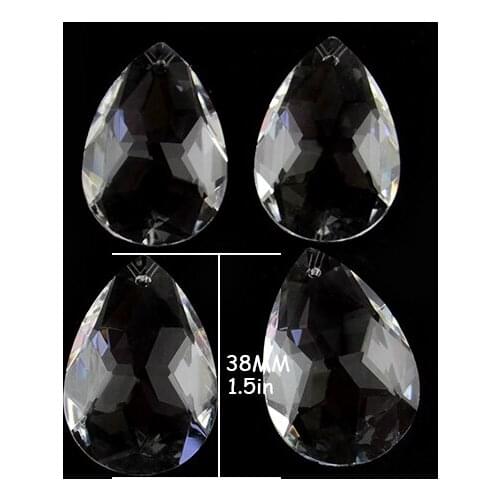 38mm Bauhinia Flower Shape Pendant 30pcs/Lot Crystal Curtain Pendant For Crystal Strand Pendant Wedding Garland Pendant