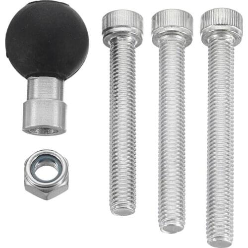 Universal Motorcycle Motorbike Scooter Handlebar Clamp Base Mount Ball with M8 Screws Motorcycle Accessories