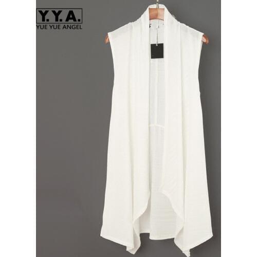 YueYueAngel Men's Double Breasted Vests