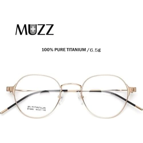 Pure Titanium Ultralight Round Glasses Men Optical Hyperopia Eyeglasses Frame Women Prescription Spectacle Frames Eyewear Oculos