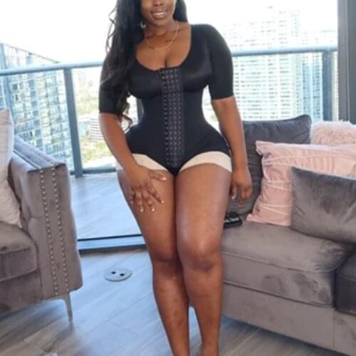 Women Spanx Skims Waist Trainer Slimming Girdle Tummy Corset High Compression Garments Bodysuit