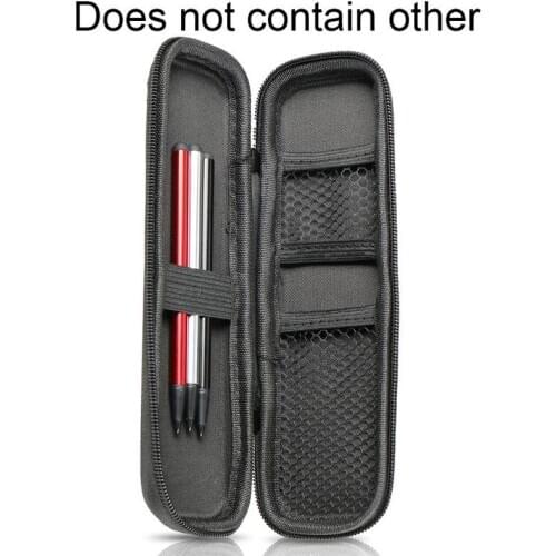 1Pcs Stationery Box Black Eva Hard Shell Stylus Pen Pencil Ballpoint Pen Case Holder Protective Carrying Storage Bag Container