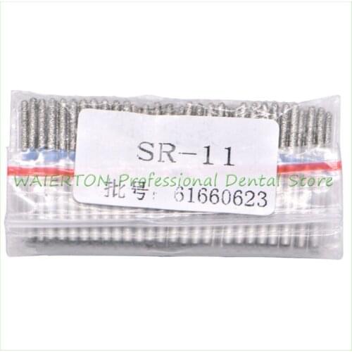 100 pcsbag 1.6mm Dental High Speed Burs High Speed Handpiece Turbine Diamond Burs Diamond Polishing Tooth Preparation bur