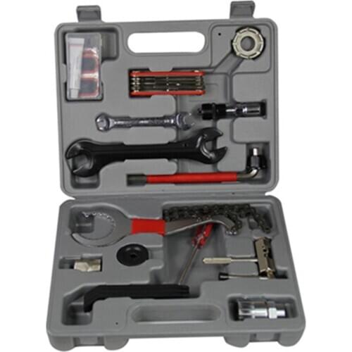 25Pcs/ Set Mountain Bike Patchs Outdoor Tool Bicycle Accessories Repair Bicycle Multi-Function Combination Tool / Repair Tool Se