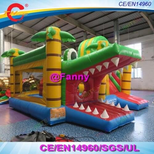 5x5m crocodile commercial Bouncy Castle Inflatable jumping Castle Jumper Trampoline Bounce House Inflatable Bouncer