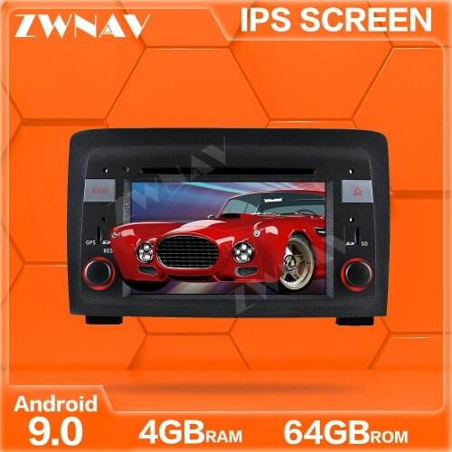 64GB Touch screen Android 9 Car Multimedia Player For Fiat Idea Lancia Musa 2003-2017 car GPS Navi Audio Radio stereo head unit