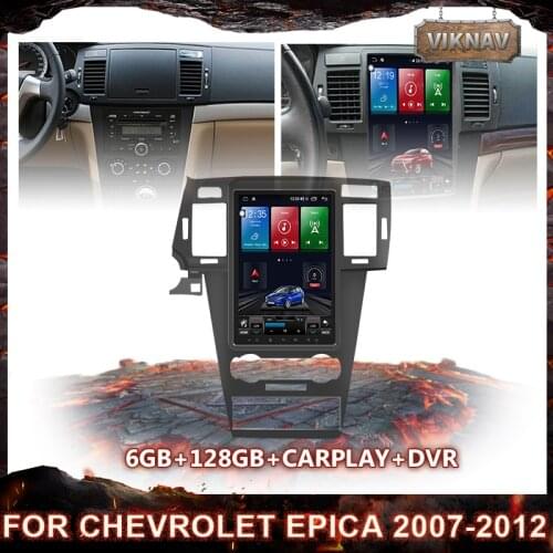 8 core For Chevrolet Epica 2007-2012 Car GPS Navigation Radio Android 10.0 Carplay Auto Stereo Multimedia Player Head unit 2 din