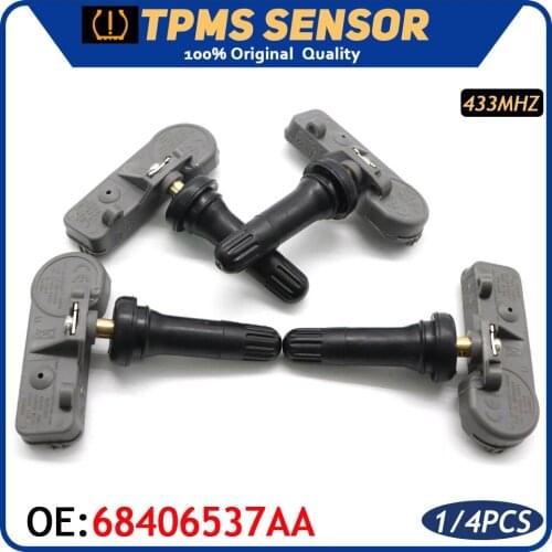 Car TPMS Tire Pressure Monitor Sensor 68406537AA For Chrysler 300 Dodge Charger Challenger Durango Jeep Grand Cherokee Wrangler