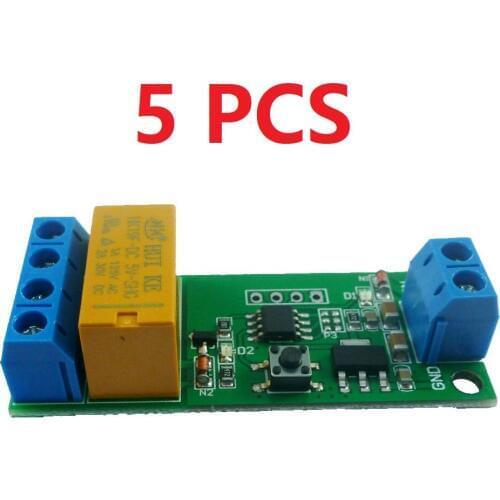 CE032*5 5PCS DC 5V 6V 9V 12V Motor Reversible Controller Time adjustable Delay Relay Switch 2A Drive current 5000s 0.1setp