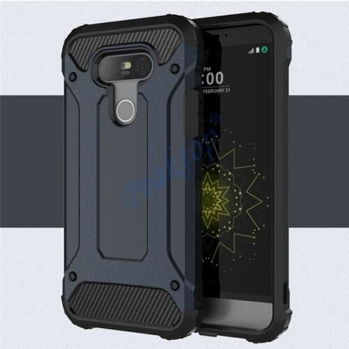 Sfor phone case lg g5 cover anti-knock silicone armor hard plastic back case for lg g5 lgg5 Protective case h850 funda