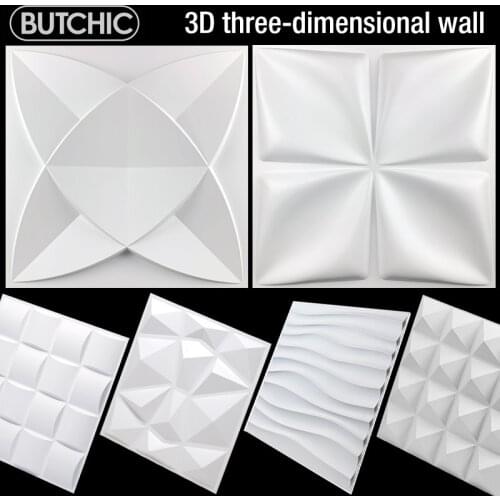 30x30cm 3D three-dimensional wall sticker decorative living room wallpaper mural waterproof 3D wall sticker bathroom kitchen
