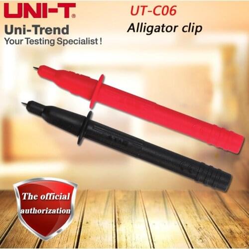 UNI-T UT-C06 test probe, fully insulated, with pen tip with a jacket, lantern head probe