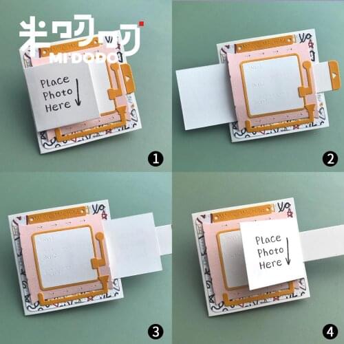 Double Side Pull In Out Metal Cutting Dies 2020 For Scrapbooking DIY Paper/photo Cards Midodo New Design Dies