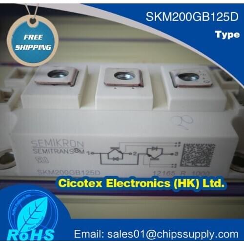 SKM200GB125D MODULE IGBT